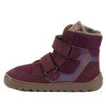 FRODDO ZIMNÍ BAREFOOT OBUV UP HILL WOOL G3160262-11 BORDEAUX (33)