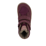 FRODDO ZIMNÍ BAREFOOT OBUV UP HILL WOOL G3160262-11 BORDEAUX (33)