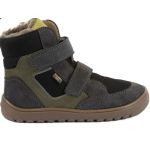 FRODDO ZIMNÍ BAREFOOT OBUV  UP HILL WOOL G3160262-3 GREY/BLACK (33)