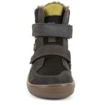 FRODDO ZIMNÍ BAREFOOT OBUV  UP HILL WOOL G3160262-3 GREY/BLACK (33)
