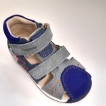 204132 Dětské sandálky SZAMOS, 4305-204132, BLUE (23)
