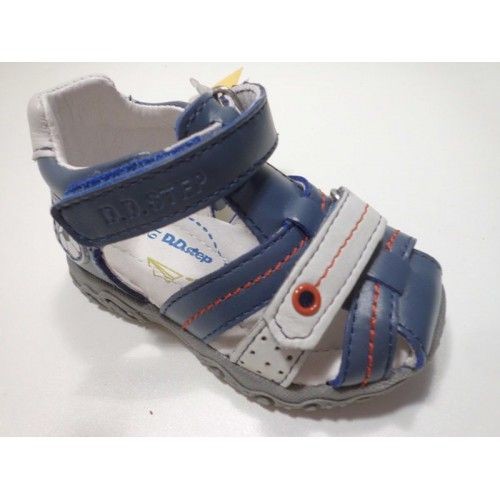 AC6255013 Dětské sandálky D.D.step, AC625-5013, ROYAL BLUE