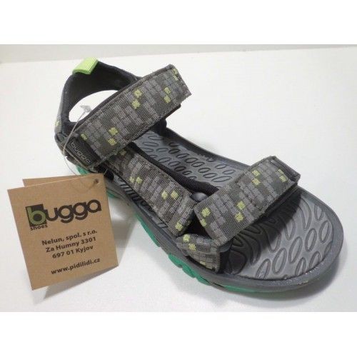 B0014809 Dětské sportovní sandálky BUGGA B00148-09, KHAKI