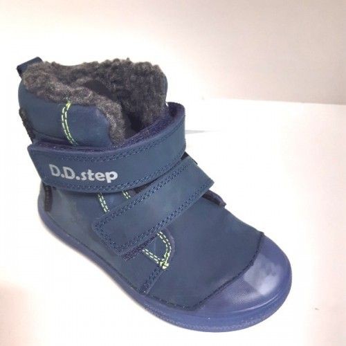 W049236M Dětská zimní obuv D.D.step W049-236M, ROYAL BLUE