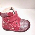 ZIMNÍ BAREFOOT OBUV D.D.STEP W070-929A PINK (23)
