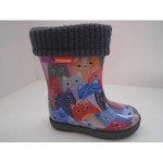 ZATEPLENE_HOLINY_KOCKY Zateplené holinky DEMAR kočky